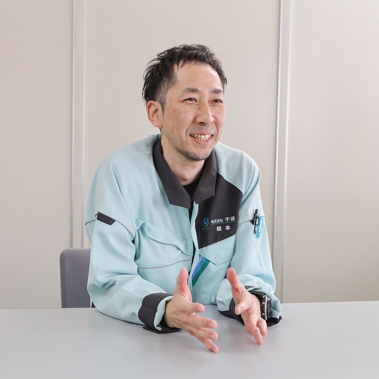 フレートセンター部　大井TFC輸入チーム　チームリーダー　松本　樹